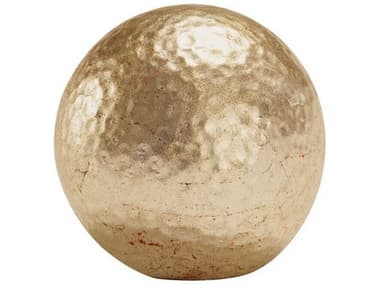 Chelsea House Light Gold Leaf Hammered Ball CH370029