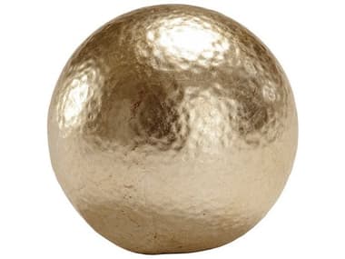 Chelsea House Light Gold Leaf Hammered Ball CH370031