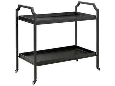 Chelsea House Shayla Copas Black Blake Bar Cart CH370161