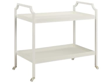 Chelsea House Shayla Copas White Blake Bar Cart CH370162