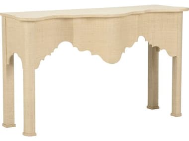 Chelsea House Jamie Merida Rattan Natural Kensington Console Table CH370182