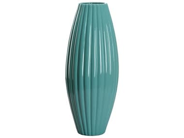 Chelsea House Elizabeth Wicker Teal Aubrey Vase CH370304