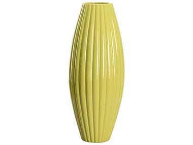 Chelsea House Elizabeth Wicker Yellow Aubrey Vase CH370306