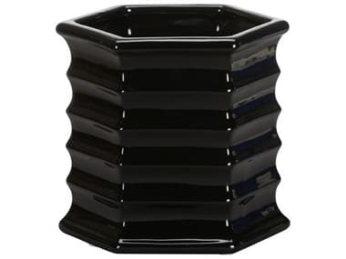 Chelsea House Willow Black Planter CH370308