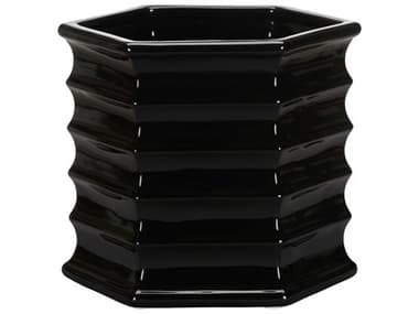 Chelsea House Willow Black Planter CH370309