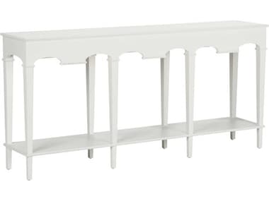 Chelsea House Jamie Merida Rectangular Wood White Oslo Console Table CH370406