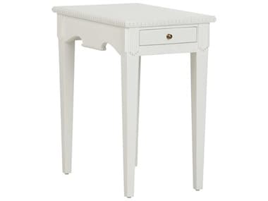 Chelsea House Jamie Merida Rectangular Wood White Oslo End Table CH370408