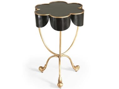 Chelsea House Seville Metal Black With Accent Gold End Table CH380035
