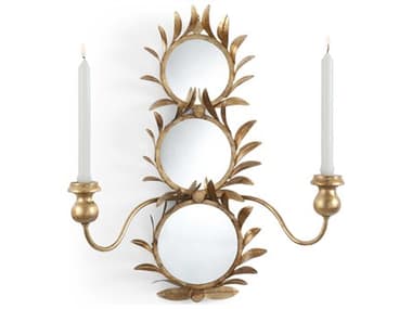 Chelsea House 23" Tall Gold Wall Sconce CH381075
