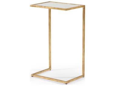 Chelsea House Matteson 16" Rectangular Mirror Side Table Gold CH381475