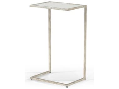 Chelsea House Matteson Rectangular Mirror Side Table - Silver CH381589