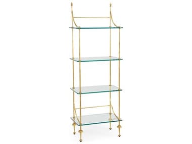 Chelsea House Coleman Etagere - Gold CH381993