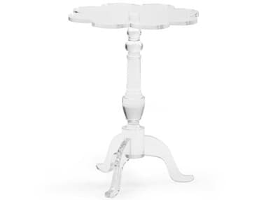 Chelsea House 18" Plastic Clear End Table CH383664