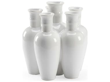 Chelsea House Pam Cain Cluster Vase - White CH384293