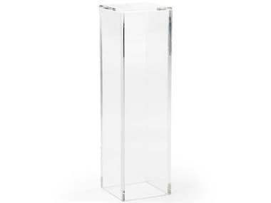 Chelsea House 12" Square Plastic Clear End Table CH384394