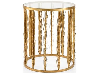 Chelsea House Claire Bell Laurel Entry Table - Gold CH384642