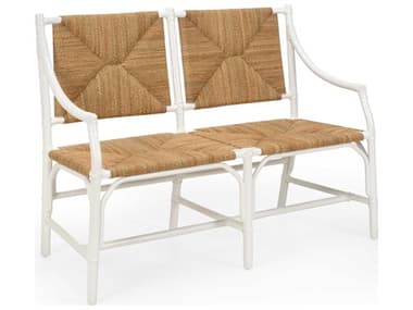 Chelsea House 50" White Accent Bench CH384719
