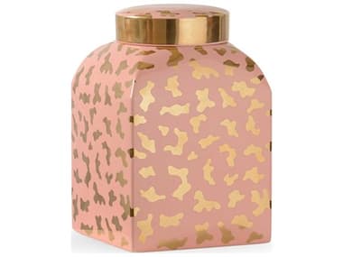 Chelsea House Shayla Copas Jungle Ginger Jar - Coral CH384899