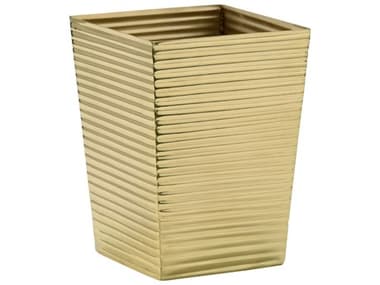 Chelsea House Carson Wastebasket - Gold CH385072