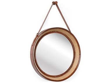 Chelsea House Leather Mirror CH385215