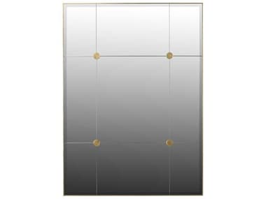 Chelsea House Loire Antique Gold Leaf Rectangular Wall Mirror CH385877