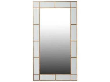 Chelsea House Herman Hesse Gold Leaf Rectangular Wall Mirror CH385879