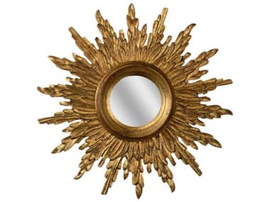 Chelsea House Sunbeam Antique Gold Sunburst Wall Mirror CH385941