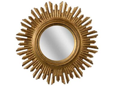 Chelsea House Lumiance Antique Gold Sunburst Wall Mirror CH385943