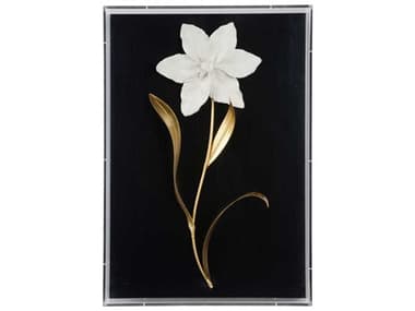 Chelsea House Porcelain Flower Black-A Shadow Box CH385970