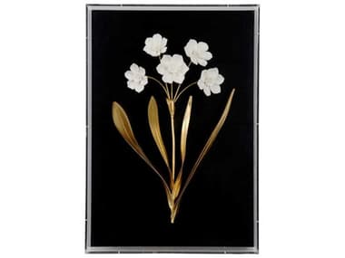 Chelsea House Porcelain Flower Black-B Shadow Box CH385971