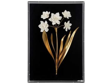 Chelsea House Porcelain Flower Black-D Shadow Box CH385973