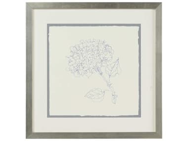 Chelsea House Claire Bell Pen And Ink Floral - Hydrangea CH386920