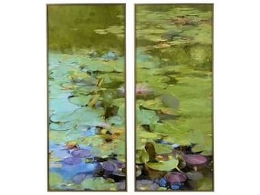 Chelsea House Light on Lily Pond Wall Art CH387241