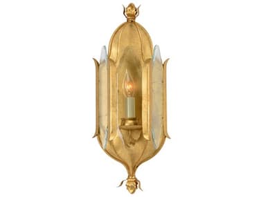 Chelsea House 19" Tall Gold Glass Wall Sconce CH68716