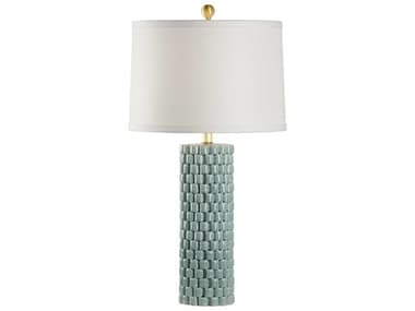 Chelsea House Potter Blue Table Lamp - Celadon CH69035