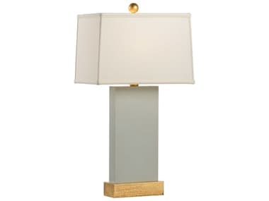 Chelsea House Pam Cain Satterfield Gray Table Lamp CH69380