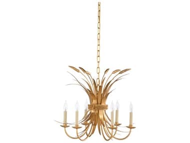 Chelsea House 20" Wide Gold Candelabra Tiered Chandelier CH69412