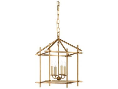 Chelsea House Claire Bell Baton Lantern - Gold CH69454