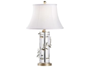 Chelsea House Pam Cain Hutchins Clear Silver Table Lamp - CH69750