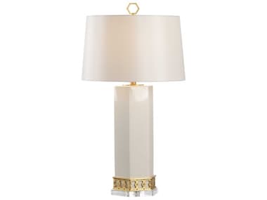 Chelsea House Shayla Copas Miriam White Gold Table Lamp - CH69766