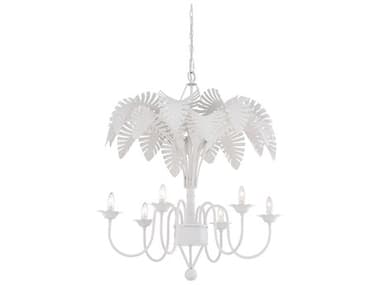 Chelsea House Bradshaw Orrell 35" Wide White Tiered Chandelier CH69893