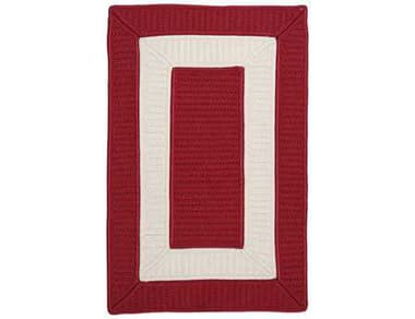 Colonial Mills Rope Walk Rectangular Red Area Rug CICB97RGREC
