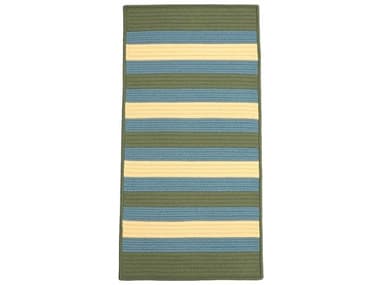 Colonial Mills Reed Braided Striped Runner Area Rug CIED95RGRUN