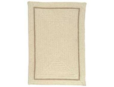 Colonial Mills Shear Natural Braided Bordered Area Rug CIEN30RGREC