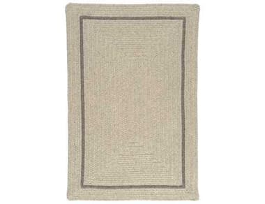 Colonial Mills Shear Natural Braided Bordered Area Rug CIEN31RGREC