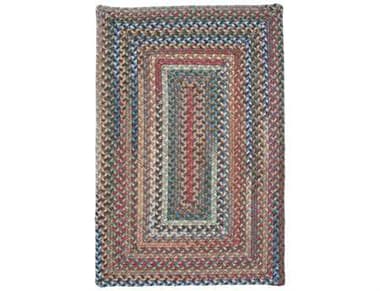 Colonial Mills Gloucester Braided Striped Area Rug CIGL48RGREC