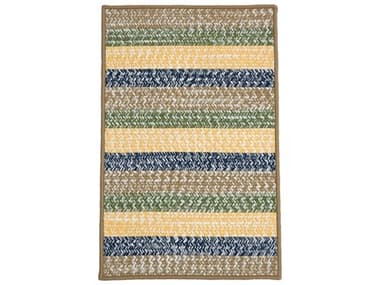 Colonial Mills Baily Braided Striped Area Rug CIIL88RGREC