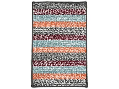 Colonial Mills Baily Braided Striped Area Rug CIIL89RGREC