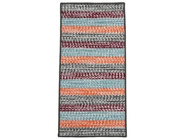 Colonial Mills Baily Braided Striped Runner Area Rug CIIL89RGRUN