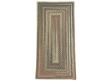 Colonial Mills Lucid Braided Striped Runner Area Rug CILU69RGRUN